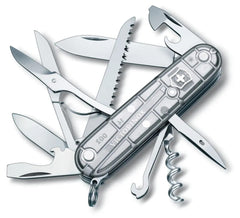 Navaja 91mm Huntsman SilverTech 15uso 91mm Plata Transpare Victorinox® 1.3713.T7 [Pieza] 7611160015310
