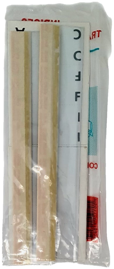 Indice Transparente Auto-Adheribles 15cm Fondo Blanco Sobre c/2 Baco® CP091 Pieza 7501174918014 02