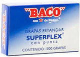 Grapa Estándar G-1000 c/1000 Baco® GP002 Caja 7501174911015 01