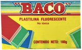 Plastilina Marqueta 64 180g Amarillo Neón Baco® PL016 Pieza 7501174965407 01