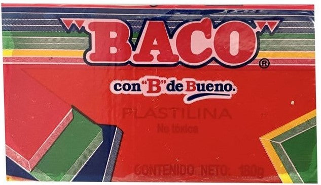 Plastilina Marqueta 54 180g Rojo Baco® PL006 Pieza 7501174965230 01
