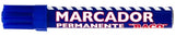 Marcador Permanente Barril Aluminio Azul Baco® MR002 Pieza 7501174985030 01