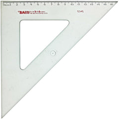 Escuadra Económica 1 Pieza 45° 5345 Graduada 17×17cm Baco® ES007 Pieza 7501174950106 01