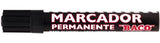 Marcador Permanente Barril Aluminio Negro Baco® MR001 Pieza 7501174985016 01