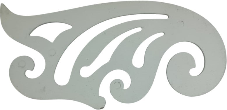 Pistola de Curvas Francesa P-11 Transparente 17×7.6cm Baco® TR007 [Pieza] 7501174950175 2