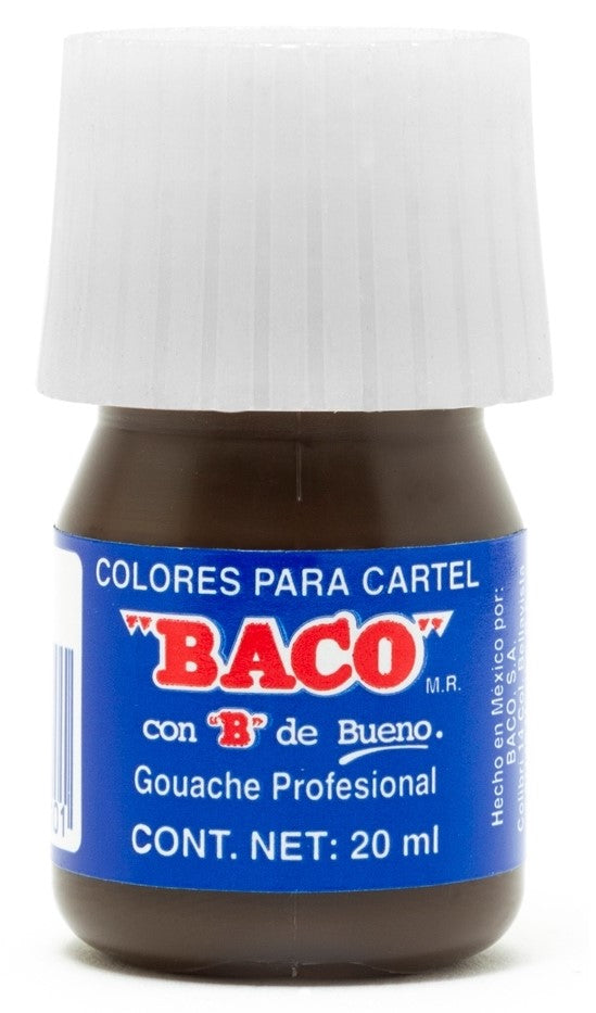 Pintura Cartel Baco Café 20ml #57-A 20ml Baco® PN009 Pieza 7501174997101 01