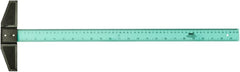 Regla "T" Escolar sin Bisel 60cm Graduada Plástico Baco® RT006 [Pieza] 7501174990683