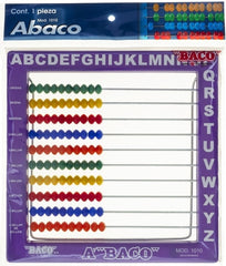 Ábaco 1010 100 Cuentas 18×18cm Colores Grande Baco® AB002 Pieza 7501174995039 01