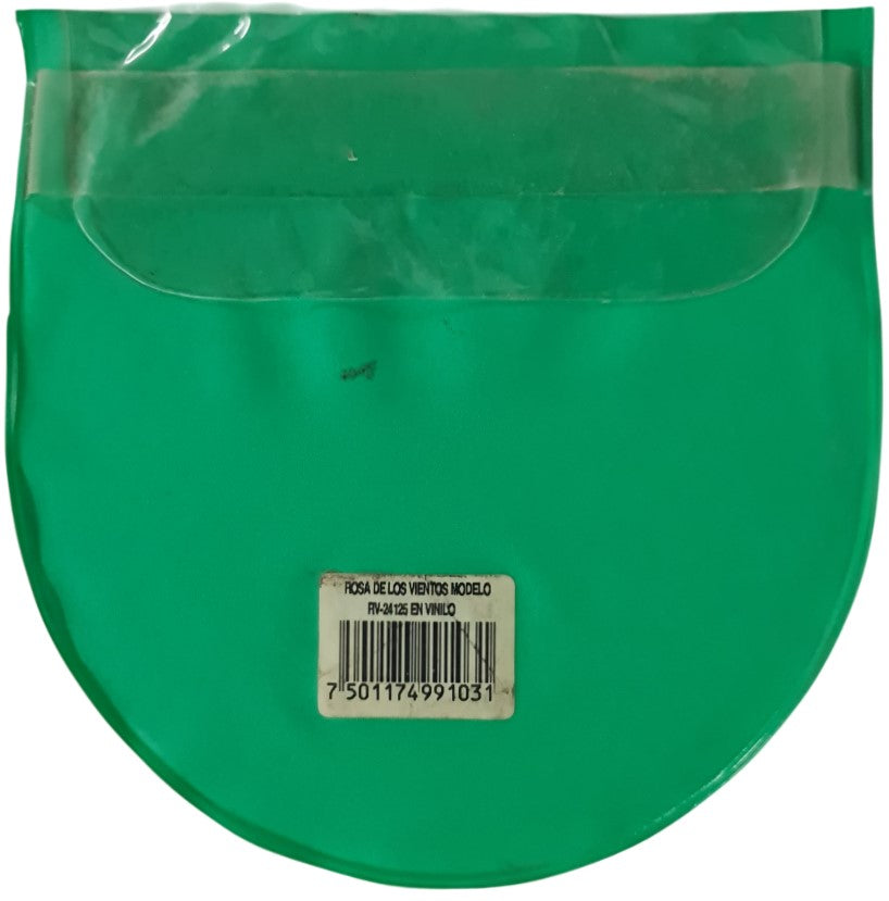 Transportador de Plástico Rosa de los Vientos 360° RV-24125 Ø 12.5cm Baco® RV004 Pieza 7501174953633