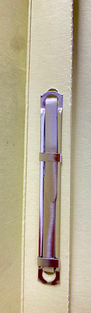 Carpeta Pressboard Broche 8cm Sin Ceja ( Verde Claro Oficio Baco® CP037 Pieza 7501174900163 02