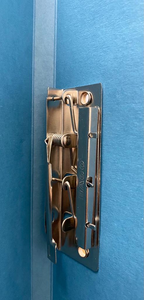 Carpeta Pressboard c/Palanca , Azul Claro Oficio Baco® CP055 Pieza 7501174900392 02