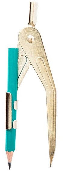 Compás Escolar Metalico Brazo Corto C-104 Niquelado Baco® CM004 [Pieza] 7501174970036 2