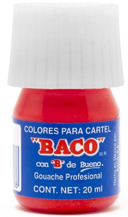 Pintura Cartel Baco Carmín 20ml #55 20ml Baco® PN007 Pieza 7501174997088 01