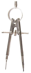 Compás Escolar Precisión Brazo Largo C-110 Metal Niquelado Baco® C-110-S [Pieza] 7501174977684 2