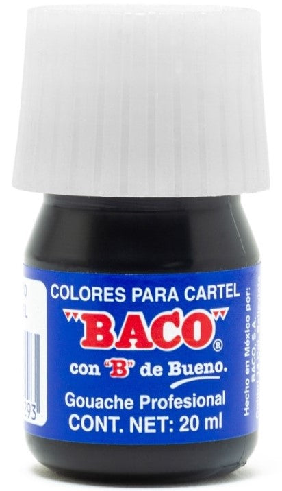Pintura Cartel Baco Negro Marfil 20ml #73-A 20ml Baco® PN028 Pieza 7501174997293 01