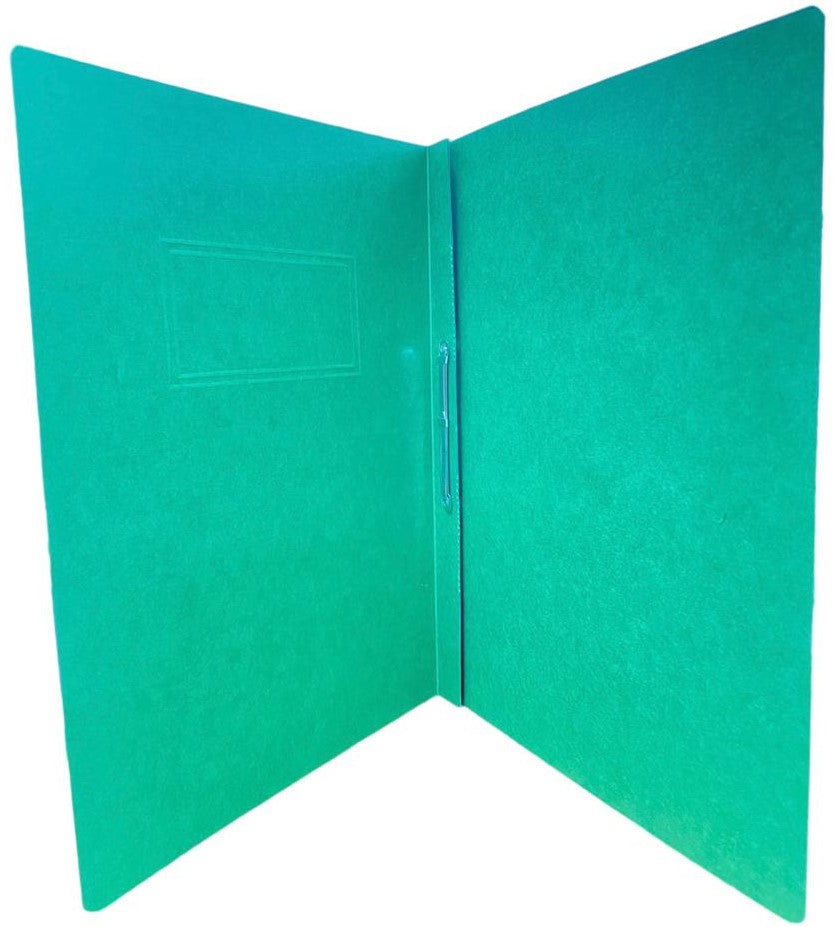 Carpeta Pressboard Broche 8cm Sin Ceja ! Verde Oscuro Carta Baco® CP028 Pieza 7501174900088 01