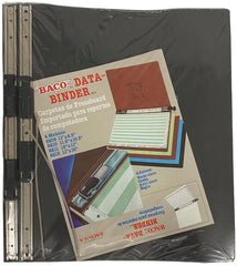 Carpeta Forma Continua Data Binder #8211 Negro 15×11" Baco® Pieza 01