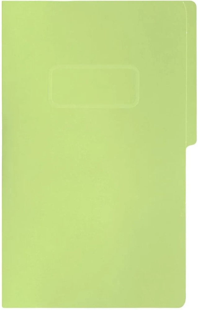 Carpeta Pressboard Broche 8cm ½ Ceja ) Verde Claro Oficio Baco® CP077 Pieza 7501174900729 02