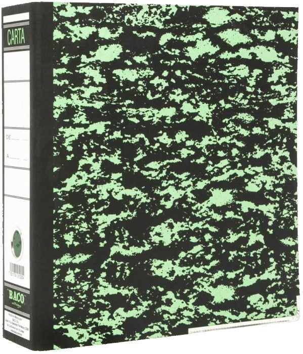 Registrador 2 argollas 2" Verde Carta Baco® CP021 [Pieza] 7501174910254