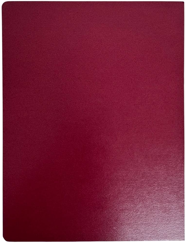 Pasta p/Engargolar Pressboard Hoja Rojo 22×28.5cm Baco® [Pieza]