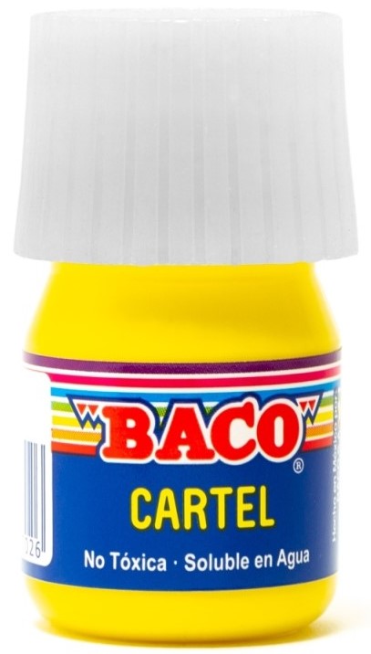 Pintura Cartel Baco Amarillo Limón 20ml #50 20ml Baco® PN001 Pieza 7501174997026 01