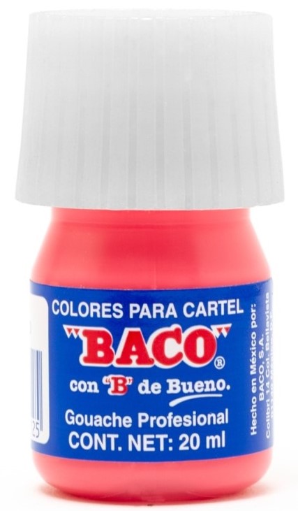 Pintura Cartel Baco Rosa Mexicano 20ml #59 20ml Baco® PN011 Pieza 7501174997125 01