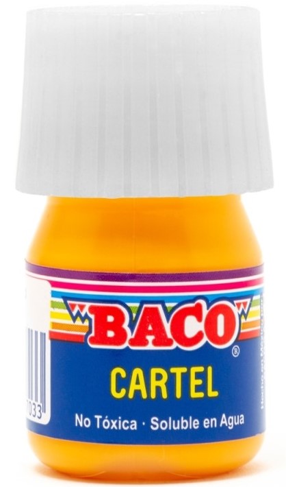 Pintura Cartel Baco Amarillo Medio 20ml #51 20ml Baco® PN002 Pieza 7501174997033 01