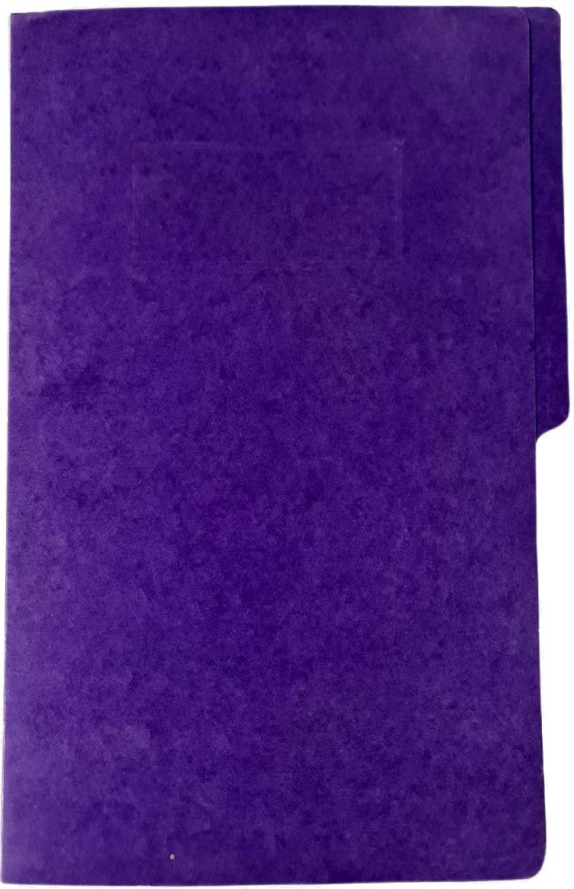 Carpeta Pressboard Broche 8cm ½ Ceja ) Morado Oficio Baco® CP082 Pieza 7501174900781 02