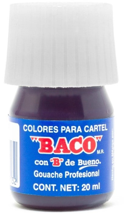 Pintura Cartel Baco Violeta 20ml #60 20ml Baco® PN012 Pieza 7501174997132 01
