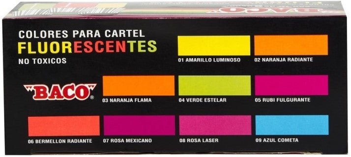 Pintura Cartel Baco Naranja Flama 20ml #03 20ml Baco® Pieza 02
