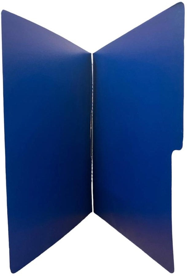 Carpeta Pressboard Broche 8cm ½ Ceja " Azul Oscuro Carta Baco® CP066 Pieza 7501174900637 01