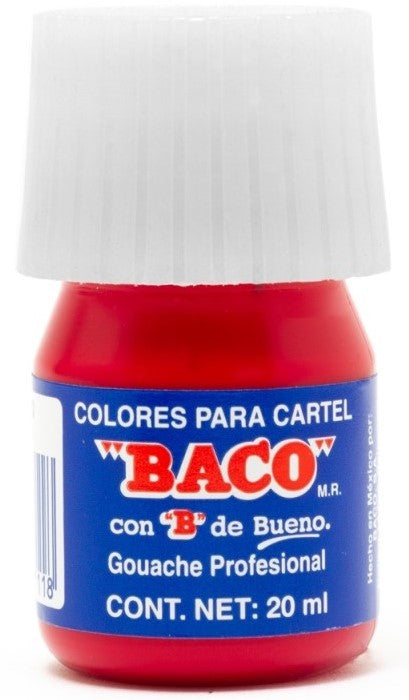 Pintura Cartel Baco Geranio 20ml #58 20ml Baco® PN010 Pieza 7501174997118 01