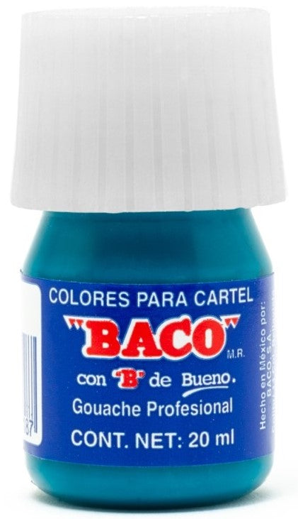 Pintura Cartel Baco Turquesa 20ml #65 20ml Baco® PN017 Pieza 7501174997187 01