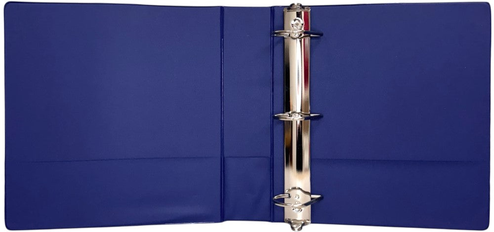 Carpeta 3 Argollas "D" 2142 sin ventanas 2" Azul Carta Baco® Pieza 7501174913613 02