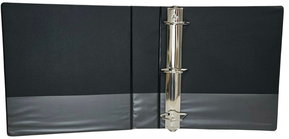 Carpeta 3 Argollas "D" 2143 con 3 ventanas 2" Negro Carta Baco® CV085 Pieza 7501174913750 02