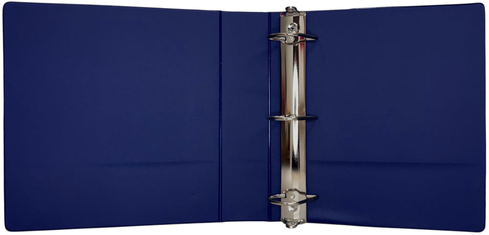 Carpeta 3 Argollas "D" 2143 con 3 ventanas 2" Azul Carta Baco® CV081 Pieza 7501174913767 02