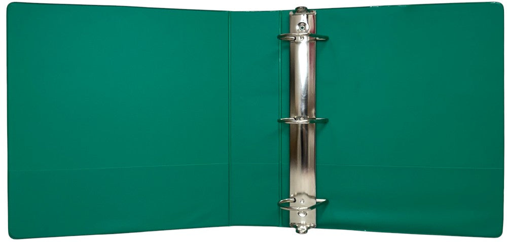 Carpeta 3 Argollas "D" 2143 con 3 ventanas 2" Verde Carta Baco® CV082 Pieza 7501174913781 02