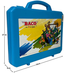 Mochila Escolar Plástica Colores 34×27×6cm Baco® [Pieza] 2