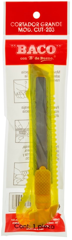 Cuchilla Retráctil Grande18mm Baco® CT002 Pieza 7501174900903 01