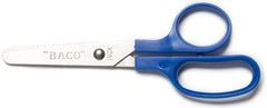 Tijera Escolar T-12 Escolar en Vinil 5¼" AceroInoxidable Baco® TJ006 [Pieza] 7501174900828