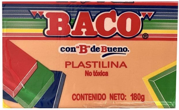 Plastilina Marqueta 50 180g Color Piel Baco® PL002 Pieza 7501174965339 01