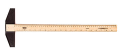 Regla "T" Escolar sin Bisel RTW-50 50cm Graduada Madera Baco® RT002 [Pieza] 7501174953817