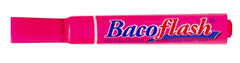 Marcador Textos Bacoflash punta cincel Rosa Neón Baco® MR050 Pieza 7501174999365 01
