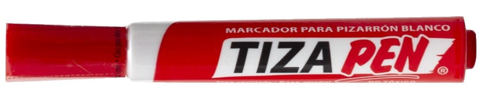 Marcador p/Pizarrón Tizapen Barril Plástico Rojo Baco® MR031 Pieza 7501174999280 01