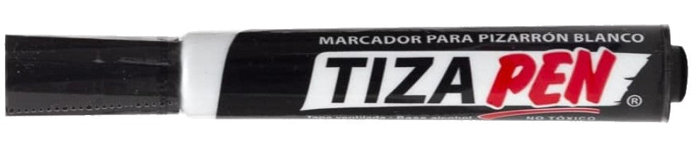 Marcador p/Pizarrón Tizapen Barril Plástico Negro Baco® MR029 Pieza 7501174999266 01