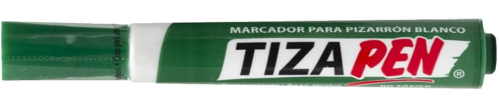 Marcador p/Pizarrón Tizapen Barril Plástico Verde Baco® MR032 Pieza 7501174999297 01