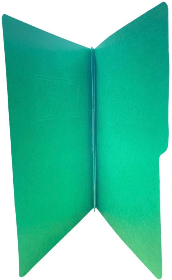 Carpeta Pressboard Broche 8cm ½ Ceja " Verde Oscuro Carta Baco® CP068 Pieza 7501174900644 01
