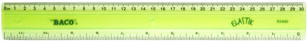 Regla Flexible Elastik R-5400 30cm Naranja Baco® RG018 [Pieza] 7501174949995
