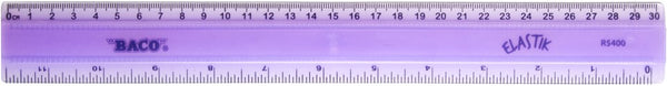 Regla Flexible Elastik R-5400 30cm Naranja Baco® RG018 [Pieza] 7501174949995 3