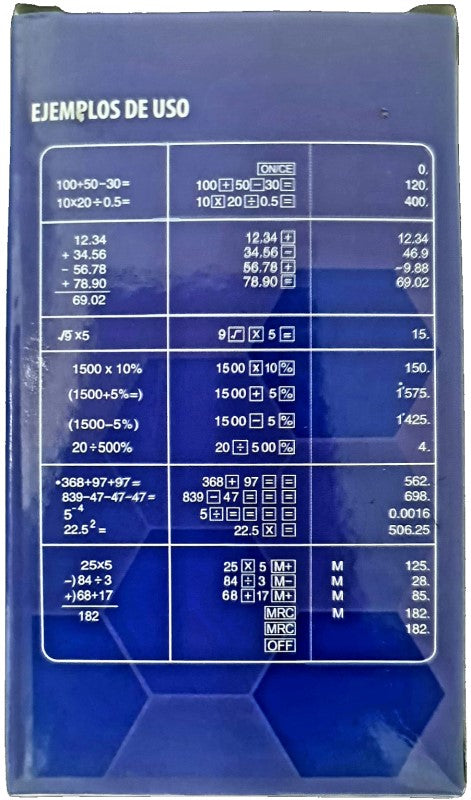 Calculadora Básica Bater. SF-402 8 Dígitos Baco® EP121 [Pieza] 7501302201520 3